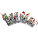 Gens Battery 2S 7.4V 800mAh 1300mAh 1800mAh 2200mAh 4000mAh With T/XT60 Plug for Rc Drone